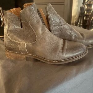 Franco Sarto Brown Ankle Boots